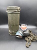 Wehrmacht Gasmaske mit Tornister – Bild 2