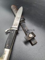 HJ-Fahrtenmesser RZM M7/83 Richard Plümacher, Solingen, selten – Bild 5