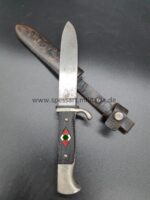 HJ-Fahrtenmesser RZM M7/83 Richard Plümacher, Solingen, selten – Bild 6