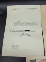 Urkunde 25 Jahre Treue Dienste + Schießdokumente des Albert Korn aus Rosenheim, Bayern – Bild 4