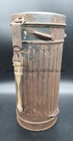 Wehrmacht Gasmaske mit Tornister – Bild 5