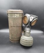 Wehrmacht Gasmaske mit Tornister