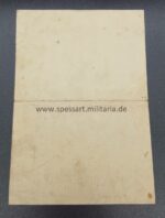 Urkunde Verwundetenabzeichen Schwarz, 7./Gr.Rgt.337 – Bild 2