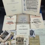 Dokumente Wacker, NSFK, Fieseler Werke, Fallschirmjäger etc
