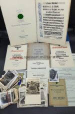 Dokumente Wacker, NSFK, Fieseler Werke, Fallschirmjäger etc