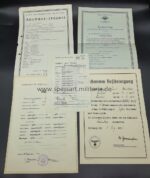 Dokumente Wacker, NSFK, Fieseler Werke, Fallschirmjäger etc – Bild 12