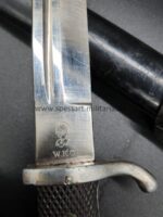 K98 Extra-Seitengewehr mit Koppelschuh WKC Solingen – Bild 4
