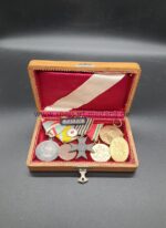 Ordenskästchen eines Weltkriegsteilnehmers