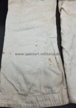 Weiße Drillich/Exerzierhose Marine Kaiserreich, selten – Bild 8