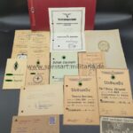 Dokumente und Fotoalbum eines HJ Flakhelfers aus Hildesheim