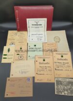 Dokumente und Fotoalbum eines HJ Flakhelfers aus Hildesheim