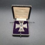 Eisernes Kreuz 1. Klasse 1914 im Etui Hersteller KO
