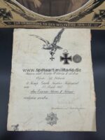 Urkunde & Orden Garde Füsilier Regiment "Maikäfer", selten – Bild 3
