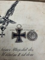 Urkunde & Orden Garde Füsilier Regiment "Maikäfer", selten – Bild 4