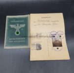 Arbeitsbuch für einen Ausländer, Staatsangehörigkeit ungeklärt