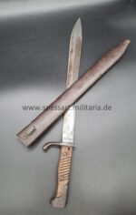 1. Weltkrieg, Seitengewehr 98/05 neue Art, preussische Abnahme – Bild 3
