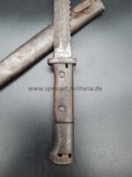 K 98 Bajonett 1 WK Pionier mit Sägerücken – Bild 3