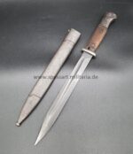 Wehrmacht Seitengewehr SG 84/98 III für K98 (nummerngleich) 43asw (E. & F. Hörster, Solingen) – Bild 2