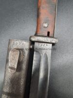 Wehrmacht Seitengewehr SG 84/98 III für K98 (nummerngleich) 43asw (E. & F. Hörster, Solingen) – Bild 4