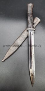 Wehrmacht Seitengewehr SG 84/98 III für K98 (nicht nummerngleich) – Bild 6