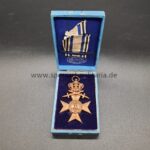 Bayern Militärverdienstkreuz 3.Klasse mit Schwertern & Krone, im Etui