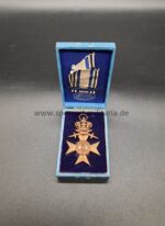 Bayern Militärverdienstkreuz 3.Klasse mit Schwertern & Krone, im Etui