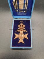 Bayern Militärverdienstkreuz 3.Klasse mit Schwertern & Krone, im Etui – Bild 2