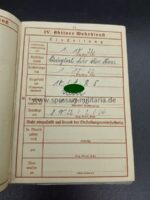 Urkundengruppe des Hauptwachtmeisters Trube im Artillerie. Regiment 9. gefallen – Bild 6