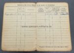 Soldbuch Luftwaffe Ingenieur/Mechaniker K.G. General Wever 4., 1./Ergänzungs. Abtl. für Soldaten im Ingenieurs Dienst der Luftwaffe – Bild 4