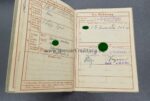 Wehrpass eines SS-VT Sturmmanns der 4. SS Aufklärungs Abteilung (Kradschütze) – Bild 4