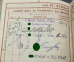 Wehrpass eines SS-VT Sturmmanns der 4. SS Aufklärungs Abteilung (Kradschütze) – Bild 7