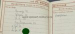 Wehrpass eines SS-VT Sturmmanns der 4. SS Aufklärungs Abteilung (Kradschütze) – Bild 8