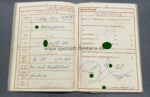 Wehrpass eines SS-VT Sturmmanns der 4. SS Aufklärungs Abteilung (Kradschütze) – Bild 10