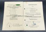 Urkunden des Obergefreiten Haus im Stab/Gren.Rgt.390 – Bild 2