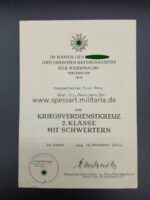 Urkunden des Obergefreiten Haus im Stab/Gren.Rgt.390 – Bild 4