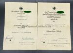 Urkunden des Stabsgefreiten Fischer 1. Panzer Nachr.Abtl.83, 1.Nachr.Abtl.356, Russland, Italien – Bild 2
