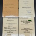 Urkunden des Uffz Strohmenger 6.Gren.Rgt.151