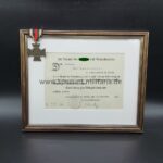 Ehrenkreuz für Kriegsteilnehmer1914-1918 mit Urkunde, Ludwigshafen