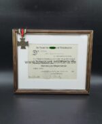 Ehrenkreuz für Kriegsteilnehmer1914-1918 mit Urkunde, Ludwigshafen