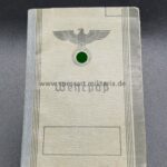Wehrpass eines Mannes aus Ochsendorf