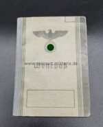 Wehrpass eines Mannes aus Ochsendorf