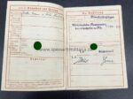 Wehrpass eines Mannes aus Ochsendorf – Bild 4