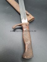 1. Weltkrieg, Seitengewehr 98/05 neue Art, preussische Abnahme – Bild 3