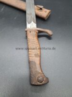 1. Weltkrieg, Seitengewehr 98/05 neue Art, preussische Abnahme – Bild 6