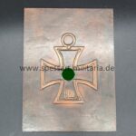 Kupferschild Eisernes Kreuz 2. Klasse 1939