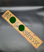 Straßenschild Adolf Hitler Straße