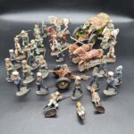 Elastonlin /Lineol Figuren und Fahrzeuge