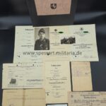 Urkunden Uffz.Becker 254. Infanterie Division