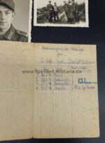Urkunden Uffz.Becker 254. Infanterie Division – Bild 5
