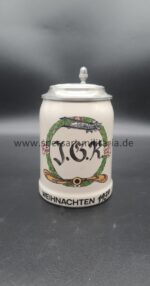 Bierkrug Weihnachten 1939 Jagdgeschwader Richthofen, selten